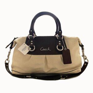 Coach F16445 Ashley Leather Satchel Bag